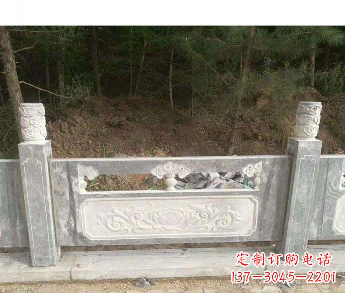 保定大理石栏板石雕艺术品