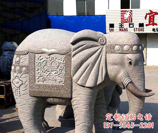 保定高品质缅甸大象雕塑