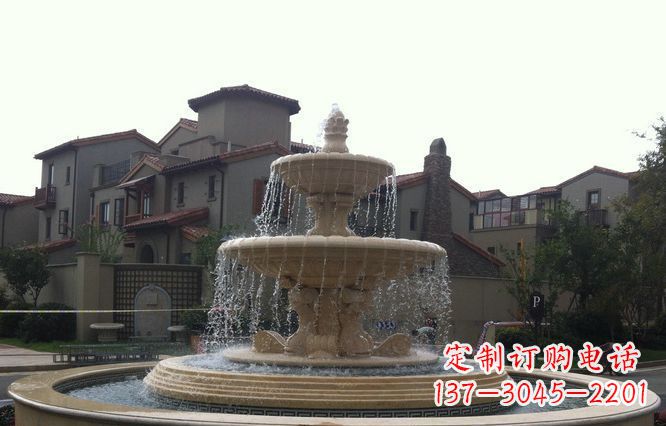 保定精美的喷泉石雕雕塑