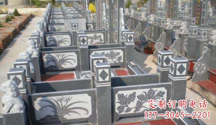 保定公园景观仿古石栏板 (2)