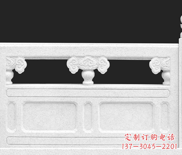 保定汉白玉石栏板雕塑