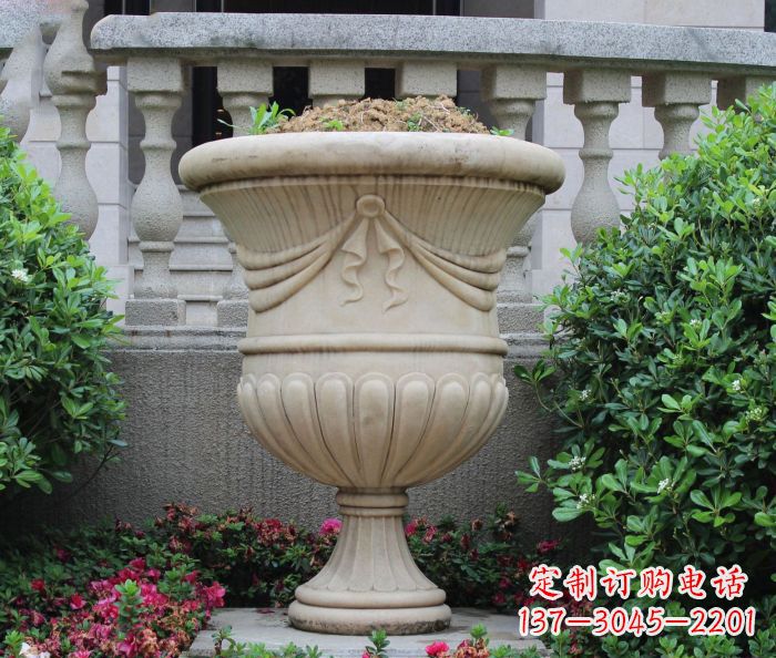 保定欧式风格花盆雕塑