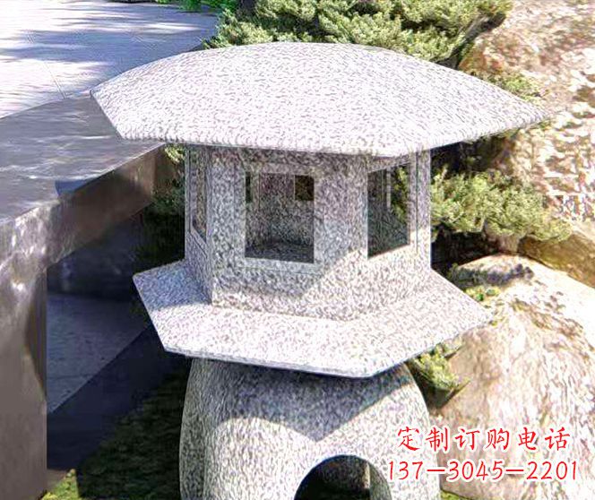 保定公园景观小型石灯雕塑 (2)