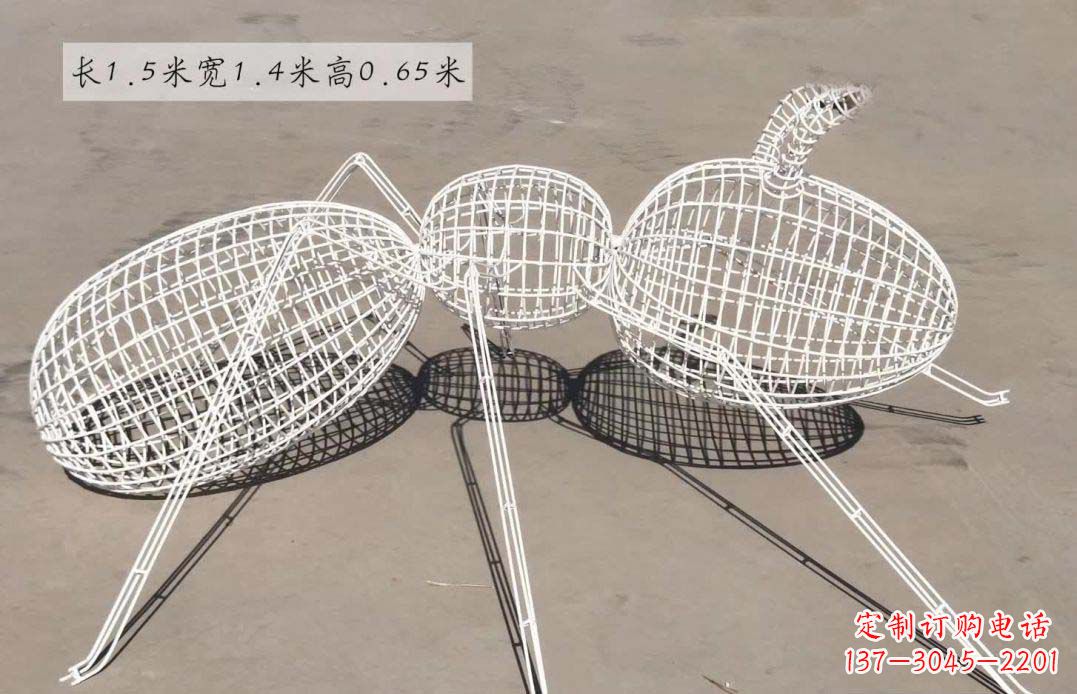 保定美轮美奂的蚂蚁镂空雕塑