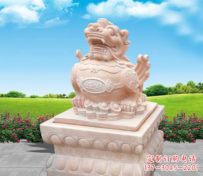 保定财神貔貅雕塑