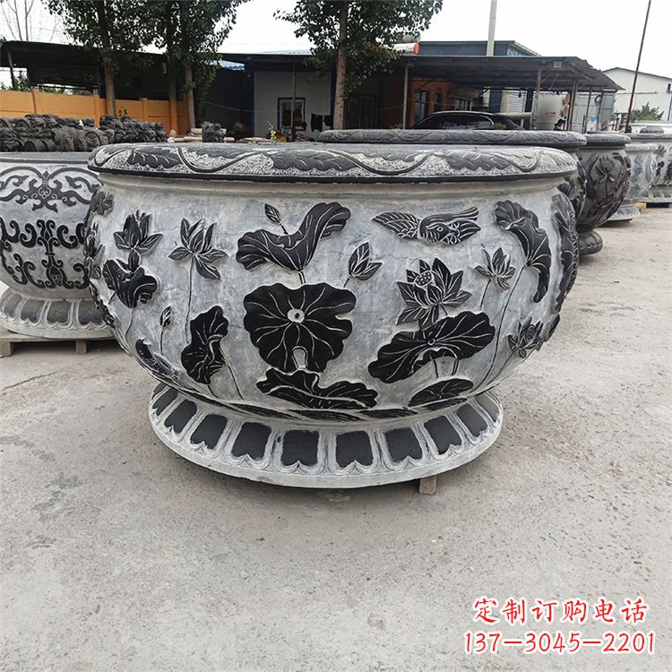 保定精美石雕水缸——雕刻您的艺术一生