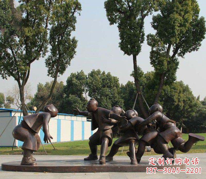 保定老鹰铜雕塑