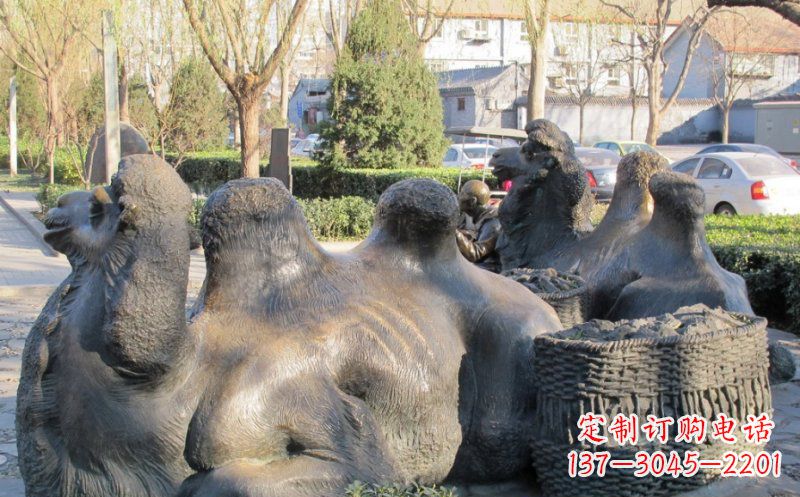 保定特大型骆驼铜雕