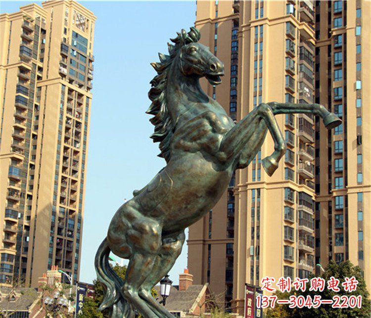 保定中领雕塑充满细节的动物铜雕