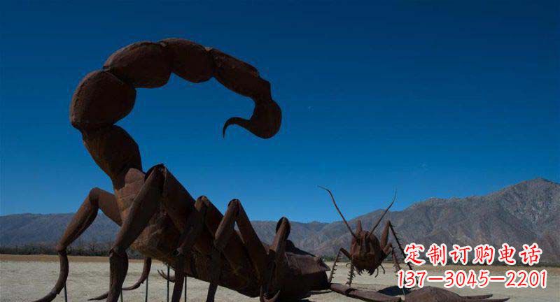 保定中领雕塑精美铜雕蝎子雕塑