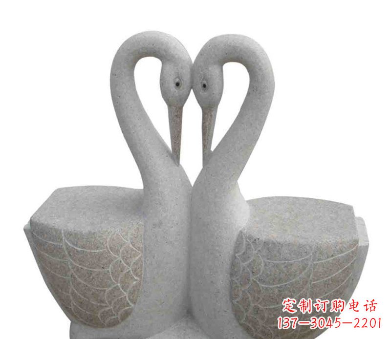 保定艺术级天鹅石雕