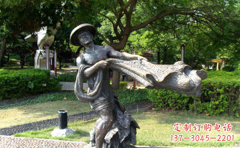 保定渔民铜雕—— 带您体验渔夫传统文化