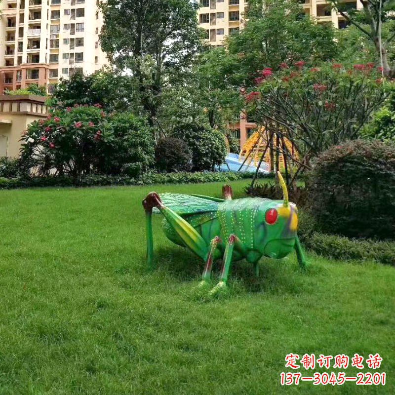 保定亚克力蝗虫雕塑