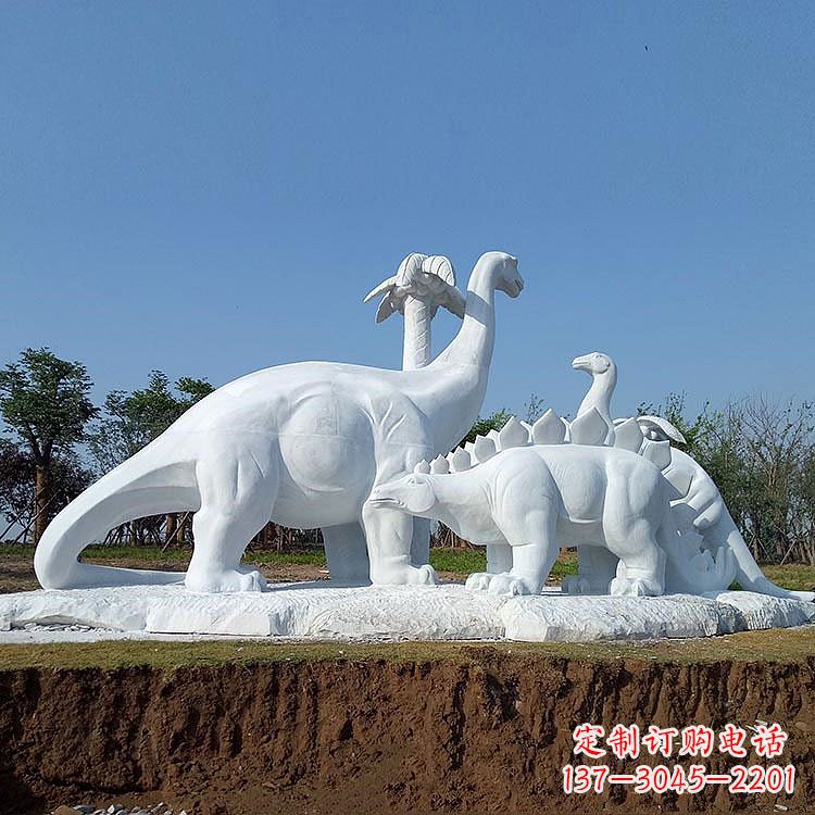 保定引领艺术风潮的经典恐龙雕塑