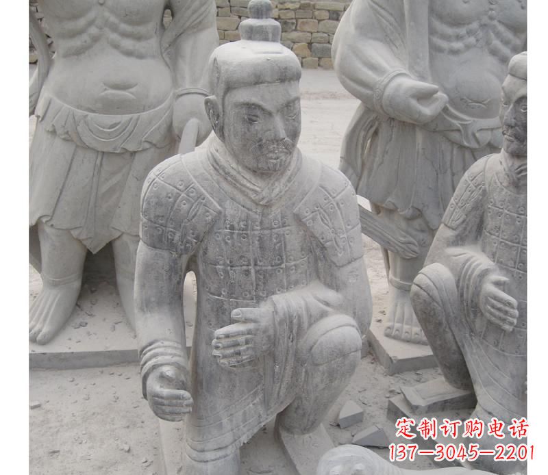 保定精致兵马俑雕塑,给您的空间一丝古代历史