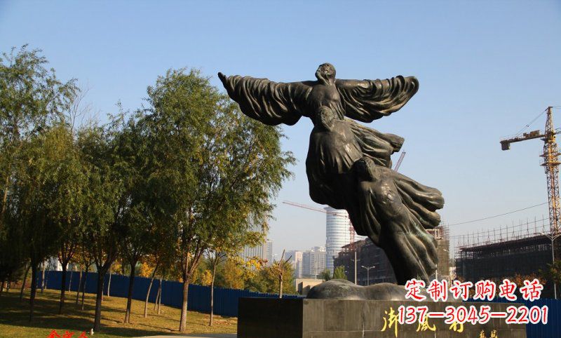 保定古典巨匠苏轼的铜雕之美