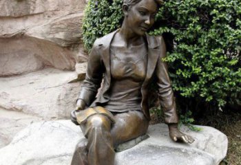 保定中领雕塑精美 静谧 的女人铜雕