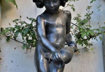 保定唯美少女雕塑——在公园中给清新的景观增添一抹生机