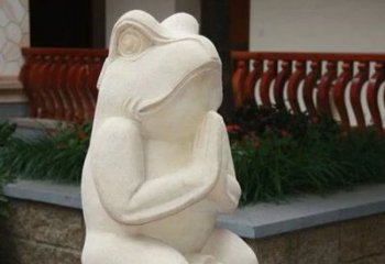 保定中领雕塑精美绝伦的青蛙石雕