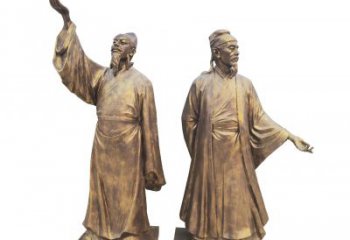 保定中领雕塑-传承古代文人雅士李白雕塑