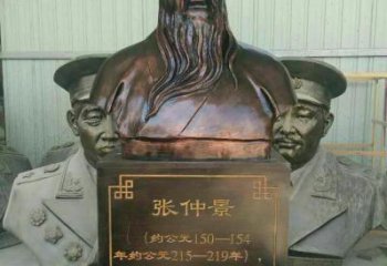 保定医道神匠张仲景铜雕