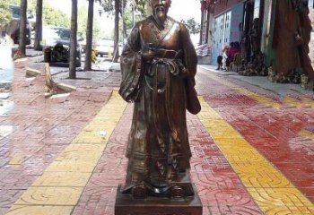 保定张仲景全新铜雕系列
