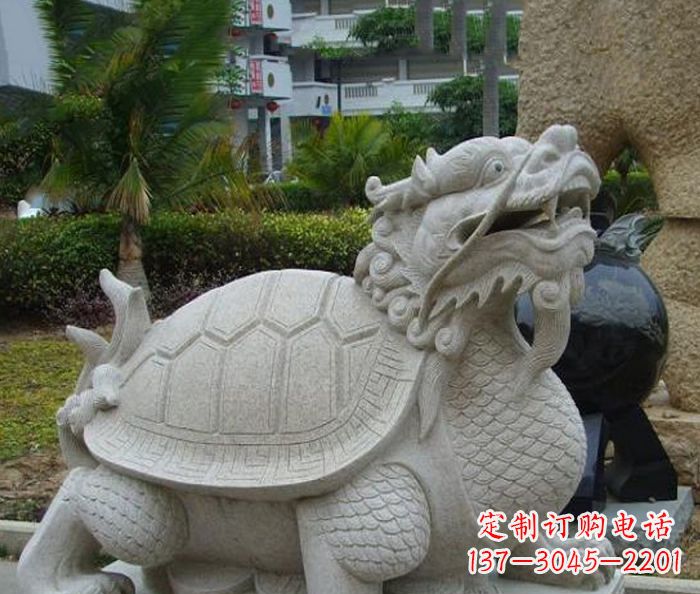 保定中领雕塑:古典神兽龙龟石雕精神的传承