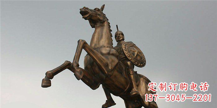 保定古罗马骑马战士铜雕——令人惊叹的骑马雕塑