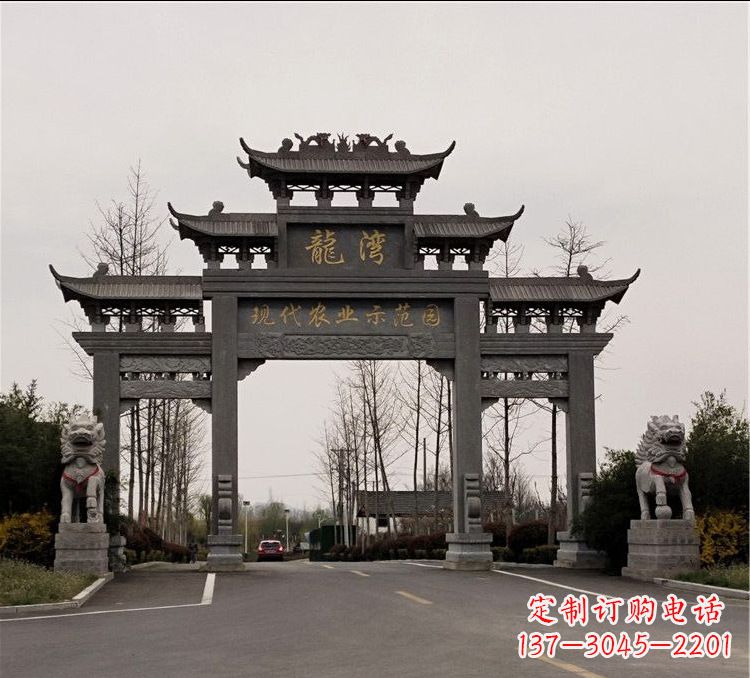 保定品质精湛的古石牌坊雕塑