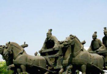 保定中领雕塑--尊贵马车雕塑