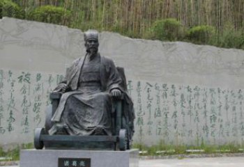 保定古典诸葛亮雕塑