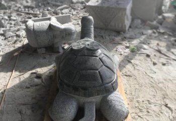 保定精致定制：古代石雕乌龟