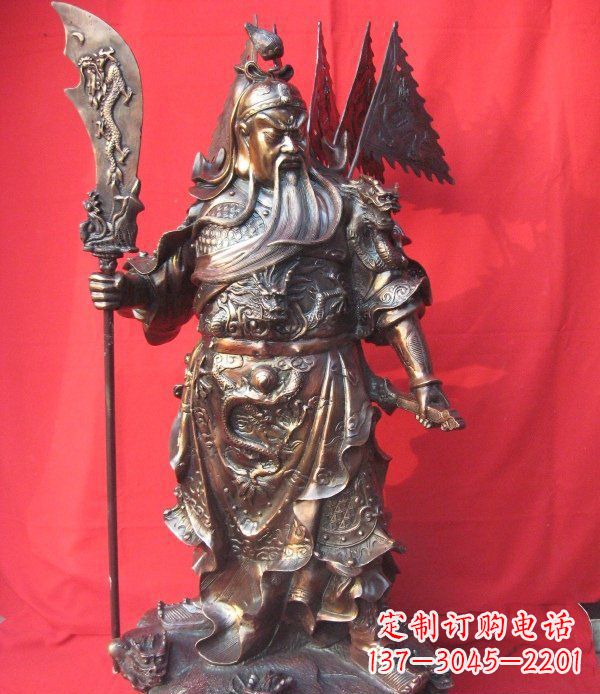 保定中领雕塑:以关公雕塑打造您的定制之作
