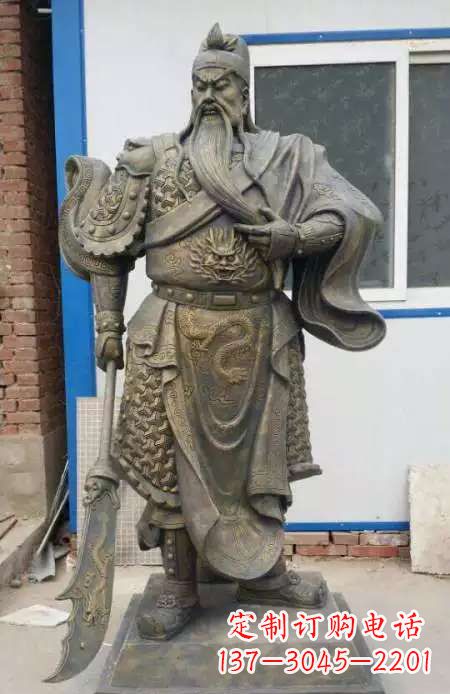 保定中领雕塑:传承传说,精美制作关羽铜雕