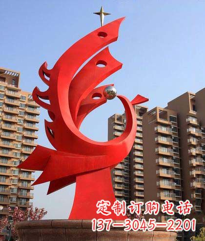 保定凤凰明珠,以雕塑彰显传承千百年的灿烂文明