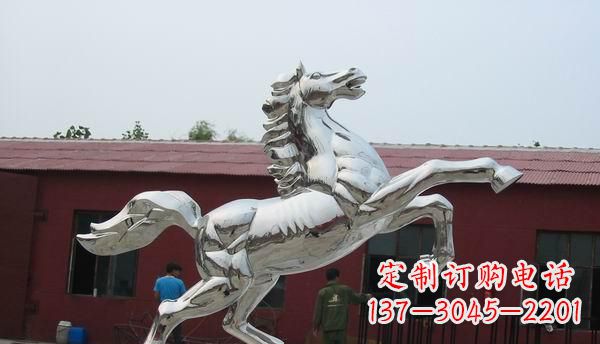 保定中领雕塑-不锈钢动物雕塑