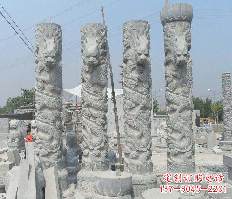 保定中领雕塑龙柱雕塑,历久弥新