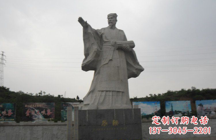 保定高级大理石商鞅雕塑,传承古老文化