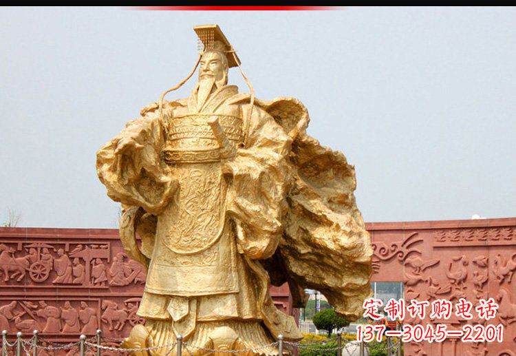 保定铜雕刘邦,一款经典历久弥新的艺术品