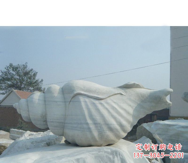 保定精致工艺,海螺雕塑——大中领雕塑