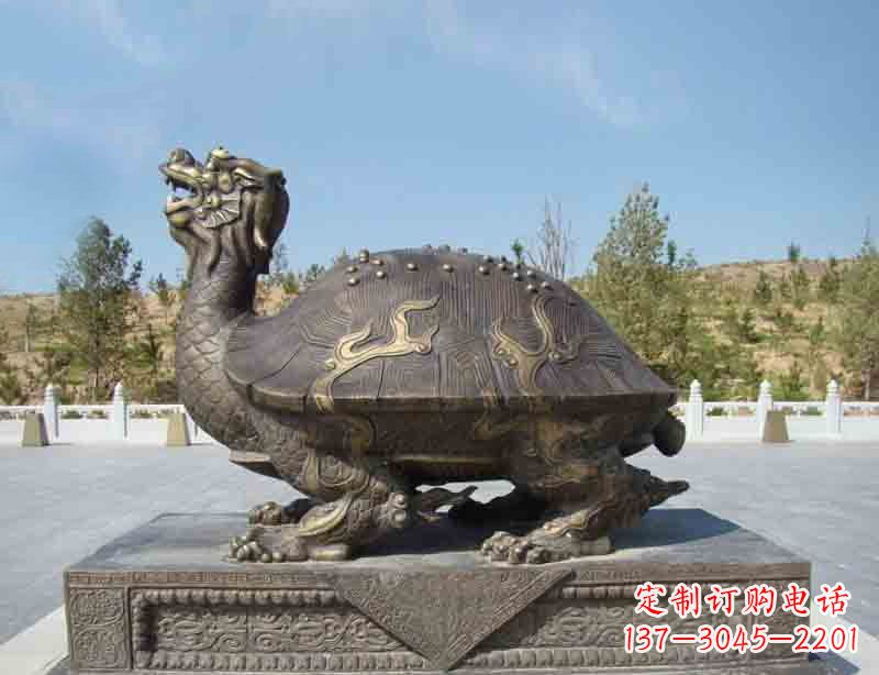 保定我们中领雕塑特制的精美广场青铜龙雕塑