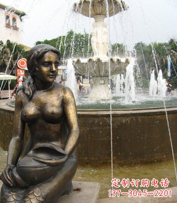 保定海螺景观铜雕展现经典之美