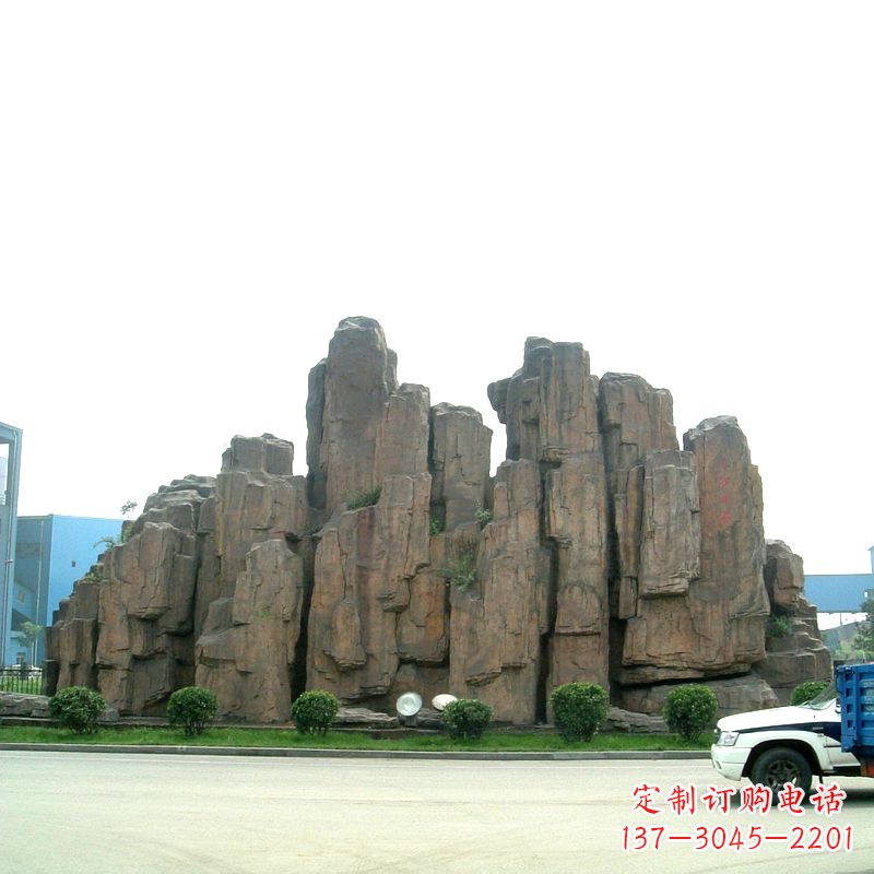 保定中领雕塑:全球领先的广场塑石假山雕塑定制厂家