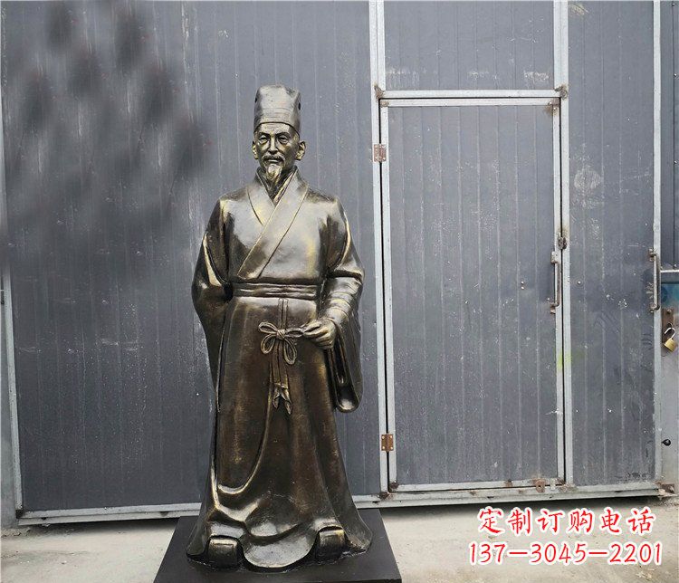 保定中领雕塑为您打造象征李时珍行医的雕塑