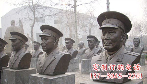 保定广场伟人头像人物铜雕
