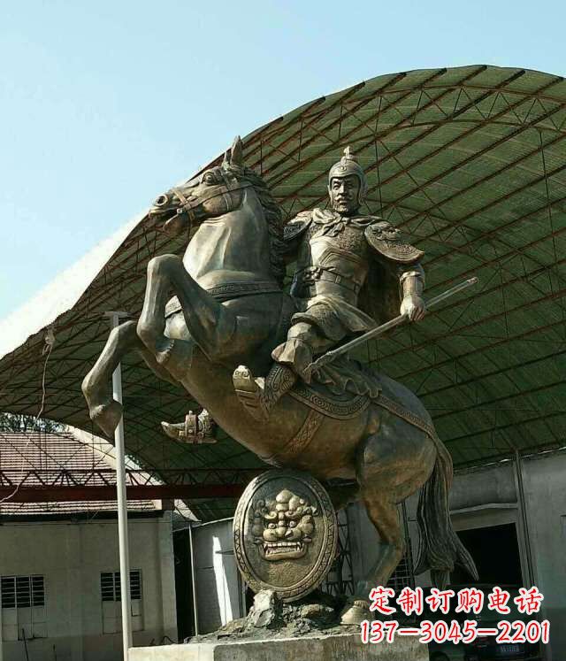 保定中领雕塑,赵子龙龙雕塑,为您臻致高级艺术品