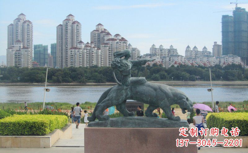 保定中领雕塑：大型铜雕狮子，令您的景观更加出彩！