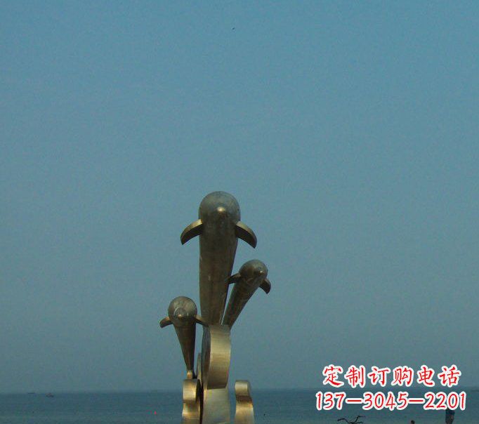 保定浪漫海豚艺术雕塑是中领雕塑为您量身定制的…