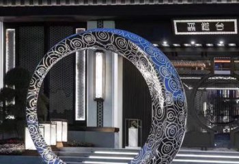 保定精致圆环喷泉雕塑陪伴你的绿色城市
