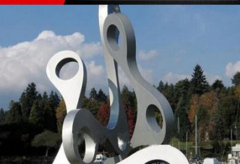 保定专业定制不锈钢字母景观雕塑
